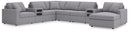 Modmax - U-Shaped Sectional - Granite