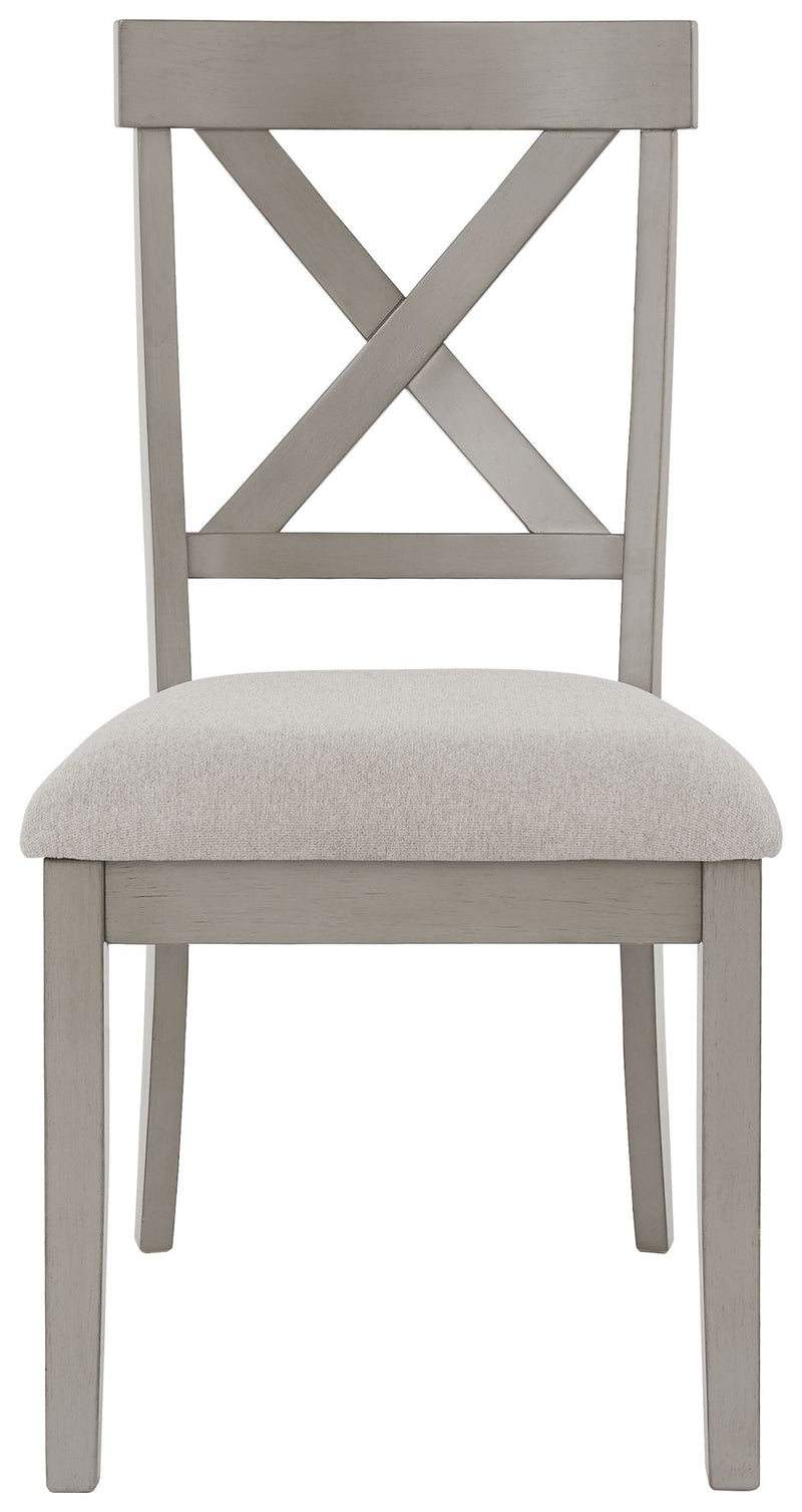 Parellen - Dining UPH Side Chair (Set of 2) - Gray