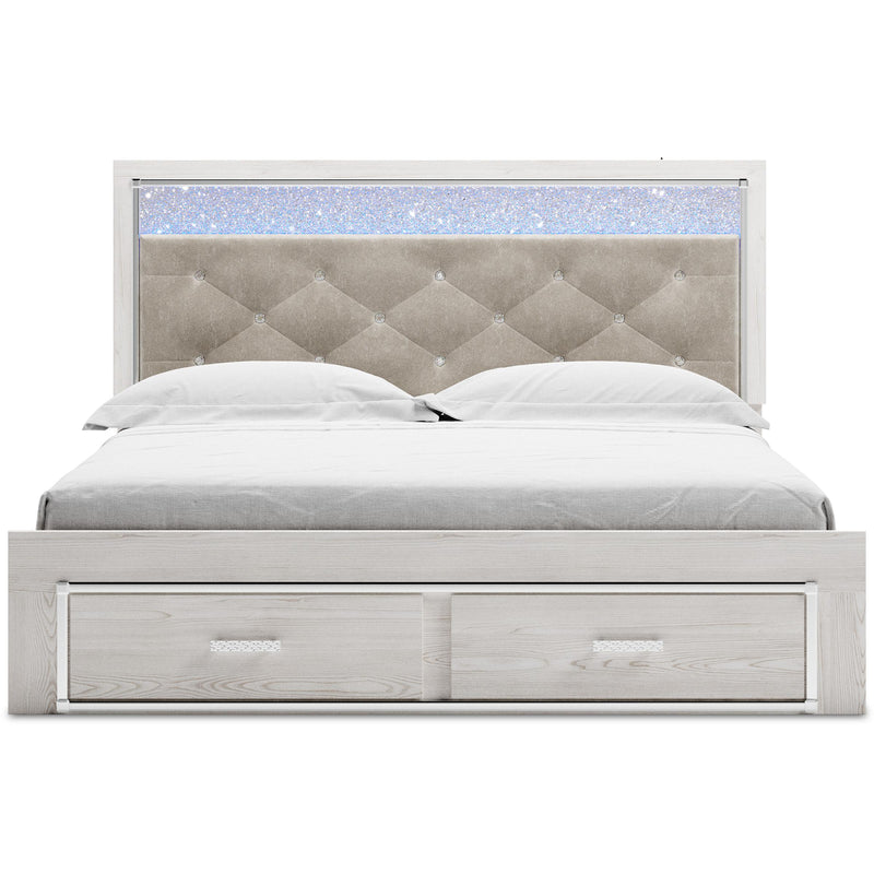  Size_King  -- Altyra B2640B29 King Upholstered Storage Bed IMAGE 2