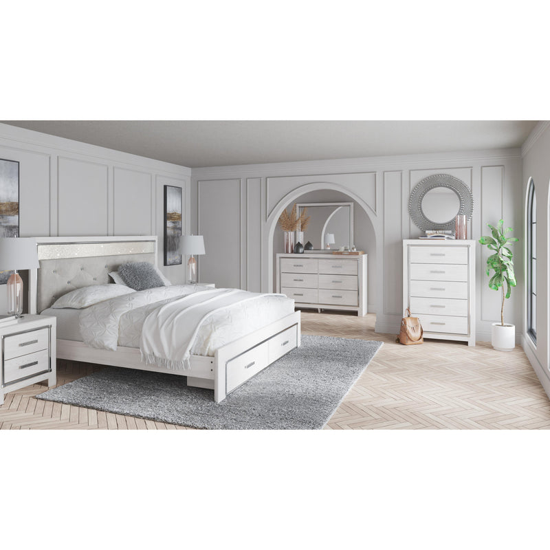  Size_King  -- Altyra B2640B29 King Upholstered Storage Bed IMAGE 5