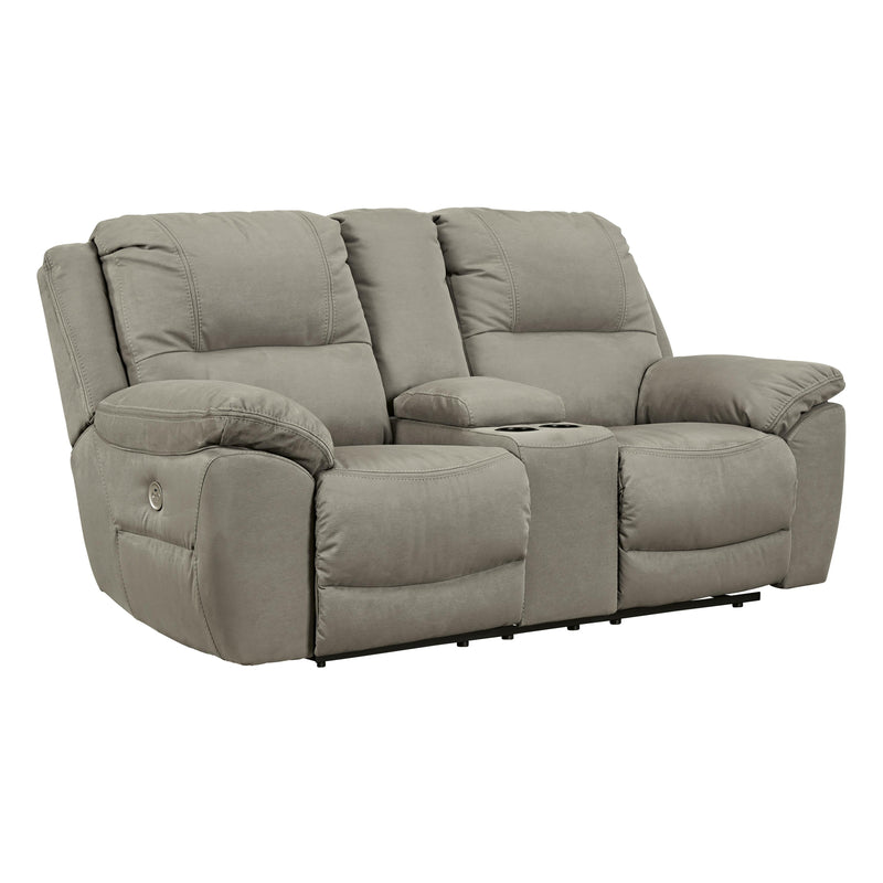  Manufacturer Color_Putty  Motion Type_Power Recline  -- Next-Gen Gaucho 5420396 Double Reclining Power Loveseat with Console IMAGE 1