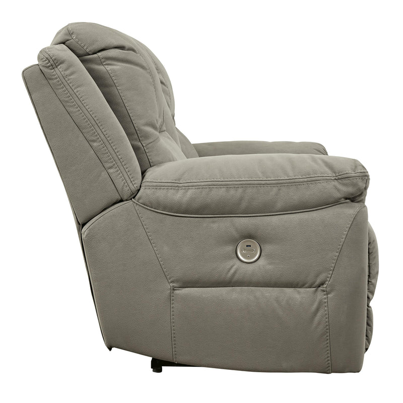  Manufacturer Color_Putty  Motion Type_Power Recline  -- Next-Gen Gaucho 5420396 Double Reclining Power Loveseat with Console IMAGE 4