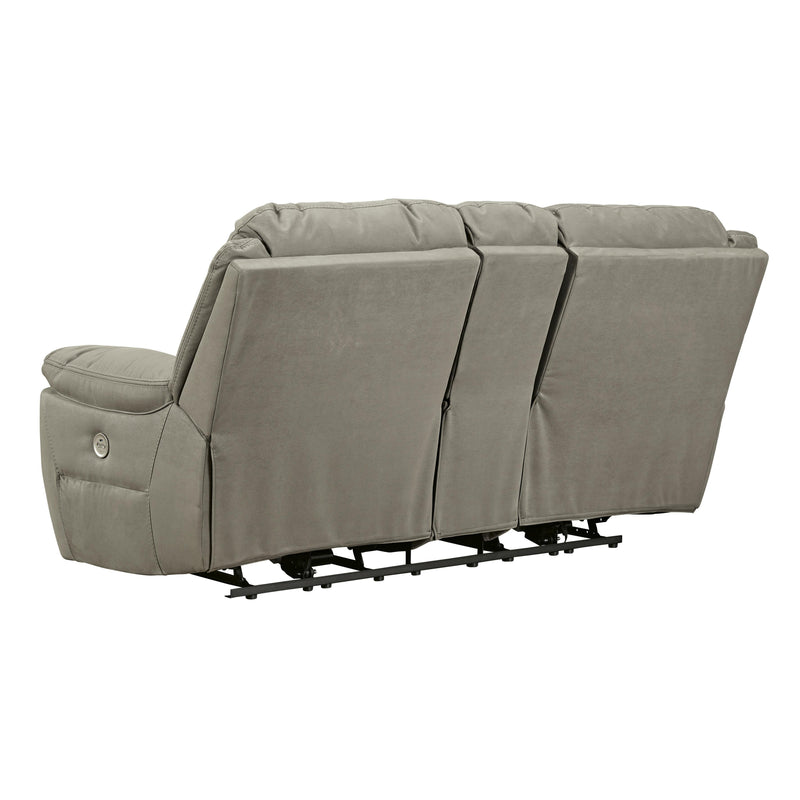  Manufacturer Color_Putty  Motion Type_Power Recline  -- Next-Gen Gaucho 5420396 Double Reclining Power Loveseat with Console IMAGE 5