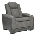  Manufacturer Color_Slate  -- Next-Gen DuraPella 2200413 Power Recliner with Adjustable Headrest IMAGE 1