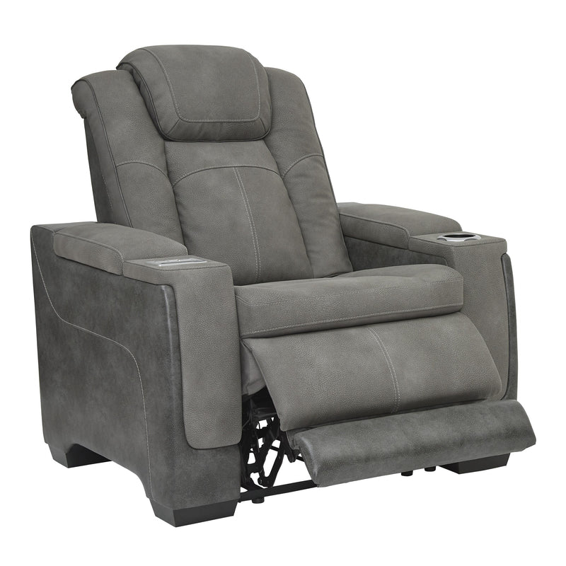  Manufacturer Color_Slate  -- Next-Gen DuraPella 2200413 Power Recliner with Adjustable Headrest IMAGE 2
