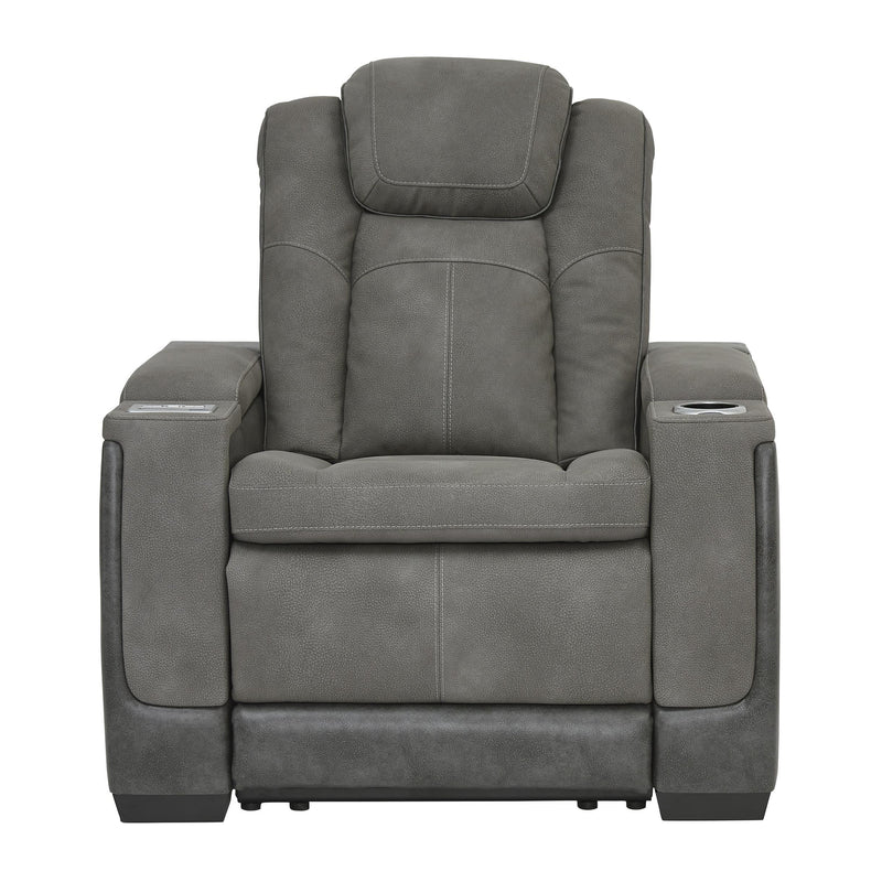  Manufacturer Color_Slate  -- Next-Gen DuraPella 2200413 Power Recliner with Adjustable Headrest IMAGE 3