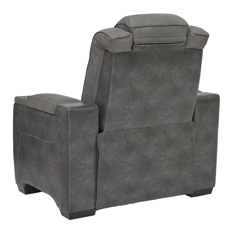  Manufacturer Color_Slate  -- Next-Gen DuraPella 2200413 Power Recliner with Adjustable Headrest IMAGE 5