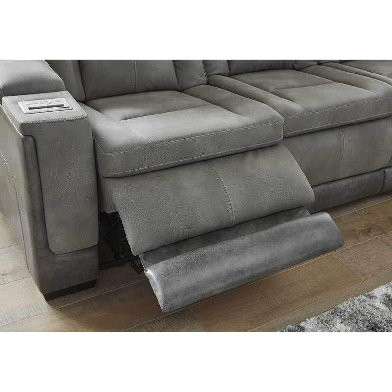  Manufacturer Color_Slate  -- Next-Gen DuraPella 2200415 Power Reclining Sofa with Adjustable Headrest IMAGE 11