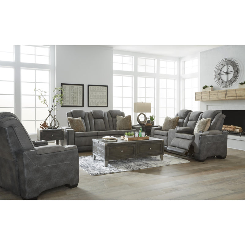  Manufacturer Color_Slate  -- Next-Gen DuraPella 2200415 Power Reclining Sofa with Adjustable Headrest IMAGE 19