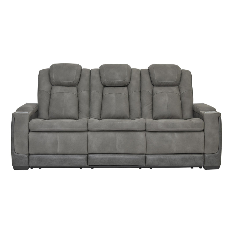  Manufacturer Color_Slate  -- Next-Gen DuraPella 2200415 Power Reclining Sofa with Adjustable Headrest IMAGE 2