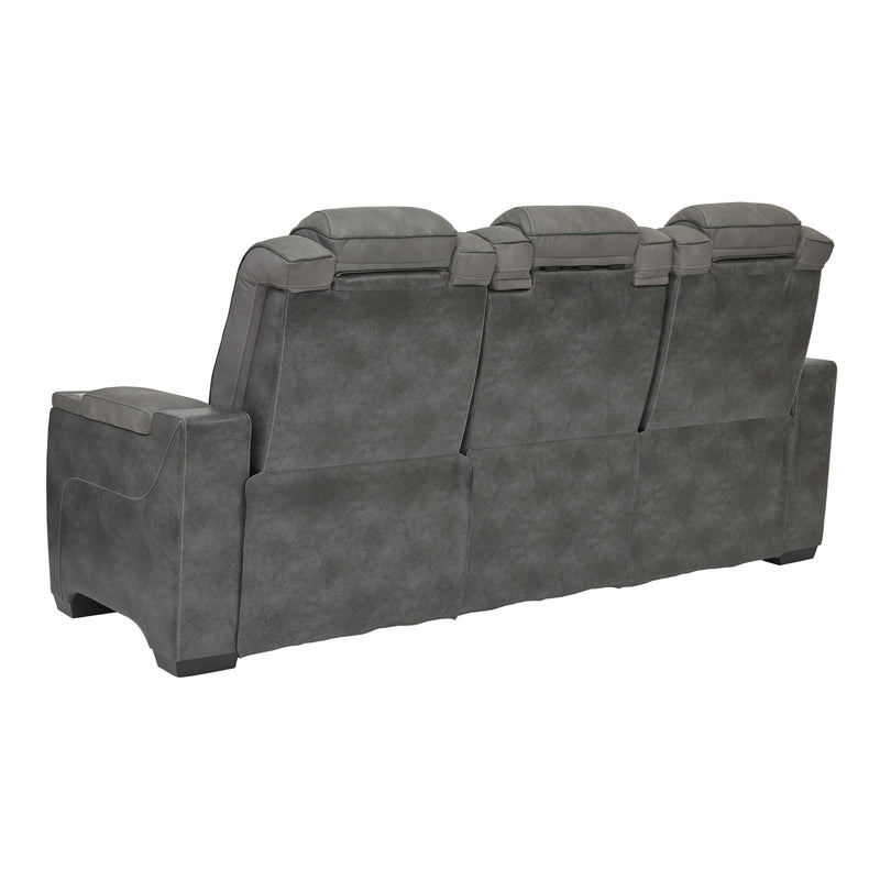  Manufacturer Color_Slate  -- Next-Gen DuraPella 2200415 Power Reclining Sofa with Adjustable Headrest IMAGE 4