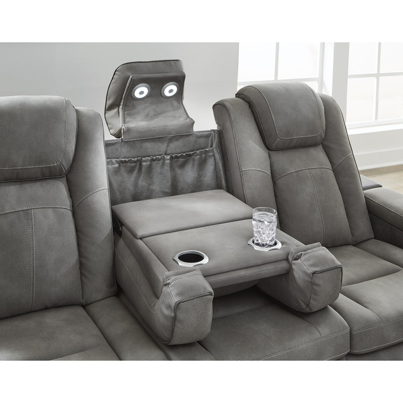  Manufacturer Color_Slate  -- Next-Gen DuraPella 2200415 Power Reclining Sofa with Adjustable Headrest IMAGE 6