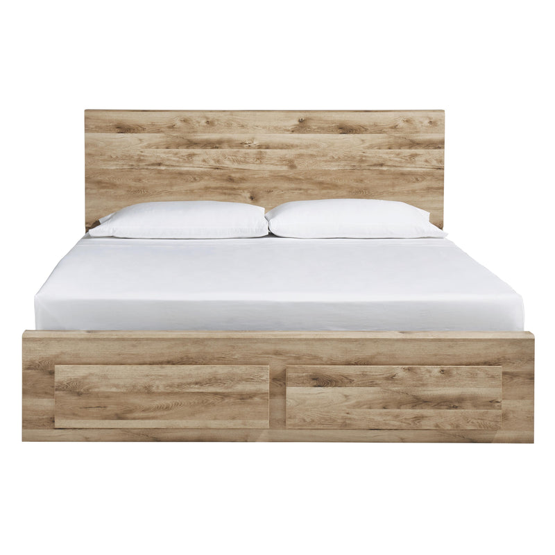  Size_Queen  -- Hyanna B1050B4 Queen Panel Storage Bed IMAGE 2