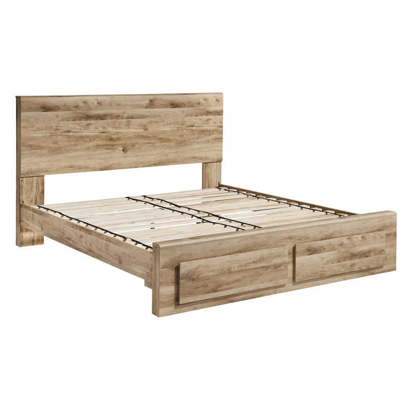  Size_Queen  -- Hyanna B1050B4 Queen Panel Storage Bed IMAGE 4