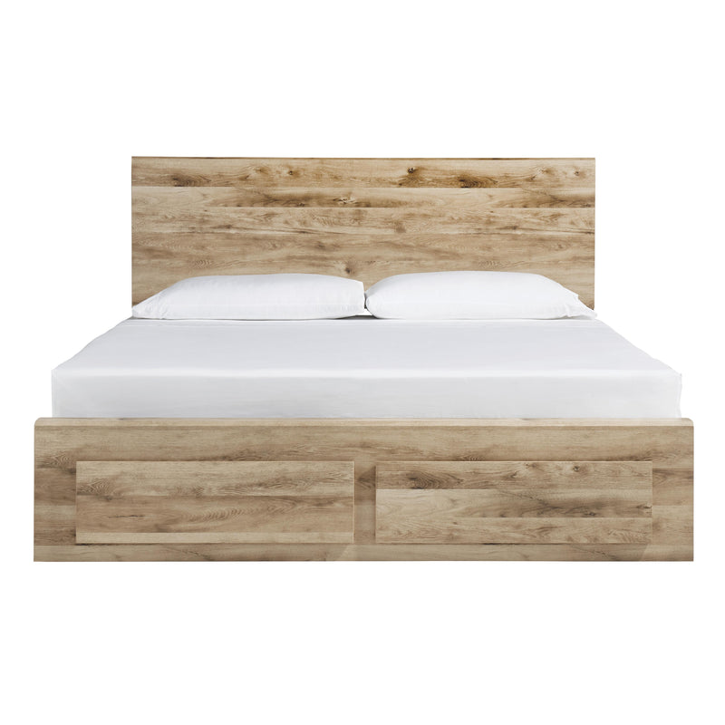  Size_Queen  -- Hyanna B1050B8 Queen Panel Storage Bed with 2 Under Bed Storage Drawers IMAGE 2