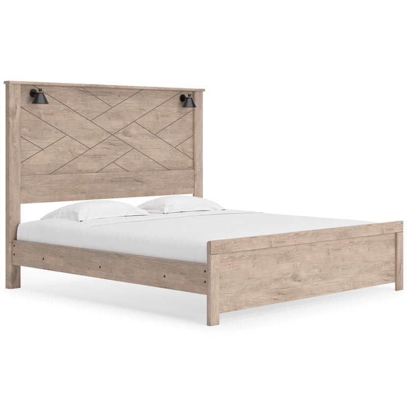  Size_King  -- Senniberg B1191B9 King Panel Bed IMAGE 1