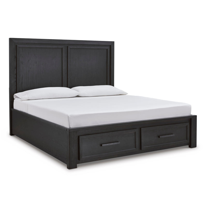  Size_King  -- Foyland B989B4 King Panel Storage Bed IMAGE 1