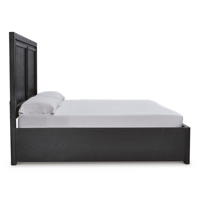  Size_King  -- Foyland B989B4 King Panel Storage Bed IMAGE 3