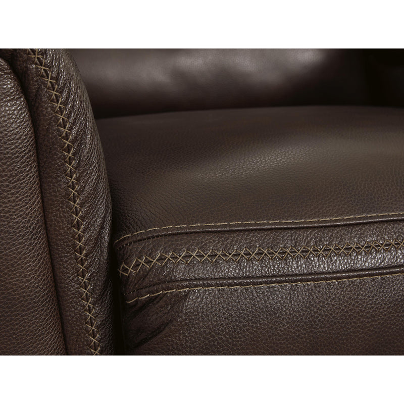 Signature Design by Ashley Alessandro Power Leather Match Recliner U2550213 IMAGE 10
