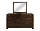 Raramuri - 7 Drawer Dresser - Dark Brown