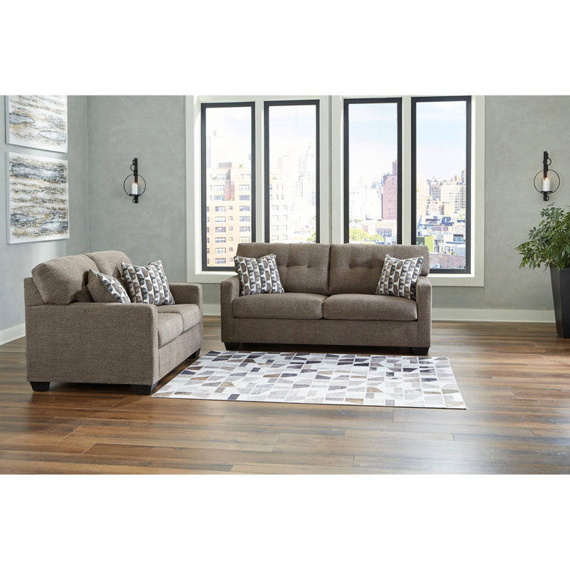  Manufacturer Color_Chocolate  Motion Type_Stationary  -- Mahoney 3100535 Loveseat IMAGE 6