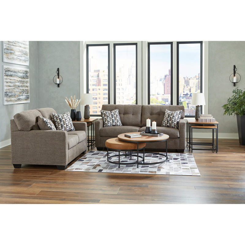  Manufacturer Color_Chocolate  Motion Type_Stationary  -- Mahoney 3100535 Loveseat IMAGE 7