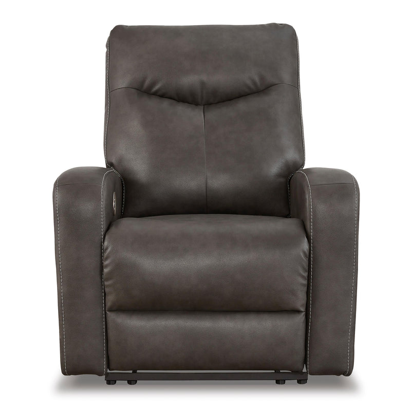  Manufacturer Color_Quarry  Motion Type_Power  -- Ryversans 4610506 Power Recliner with Adjustable Headrest IMAGE 3