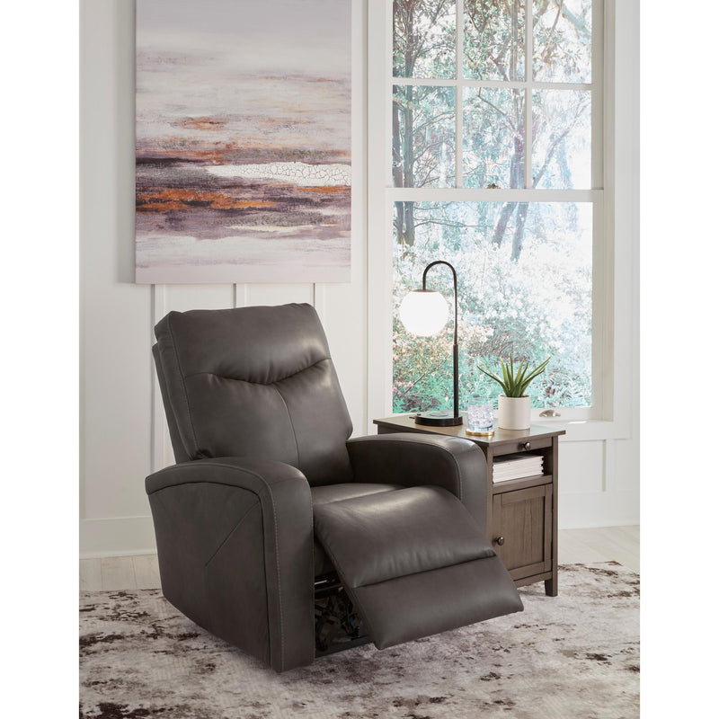  Manufacturer Color_Quarry  Motion Type_Power  -- Ryversans 4610506 Power Recliner with Adjustable Headrest IMAGE 8
