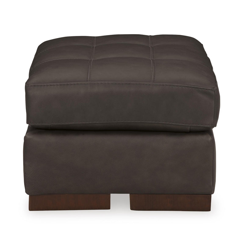 Signature Design by Ashley Luigi Leather Match Ottoman 5650614 IMAGE 3