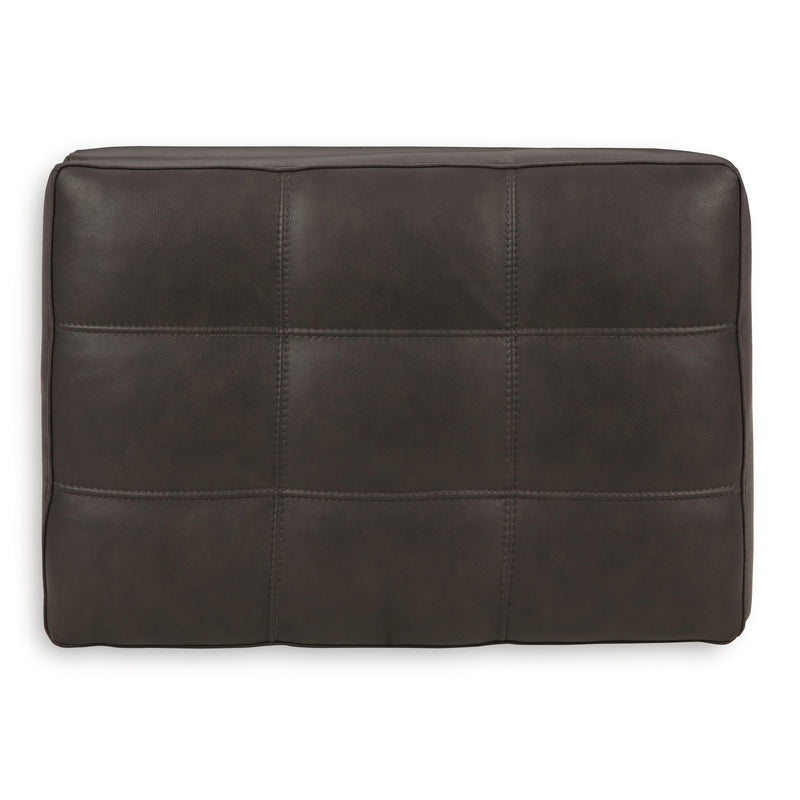 Signature Design by Ashley Luigi Leather Match Ottoman 5650614 IMAGE 4