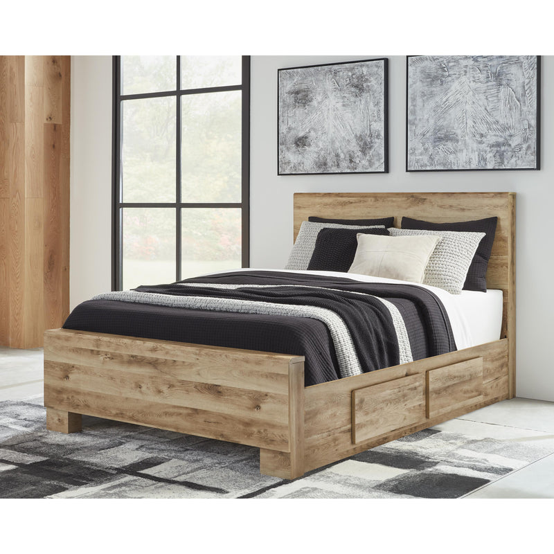  Size_Queen  -- Hyanna B1050B32 Queen Panel Bed with 2 Side Storage IMAGE 1
