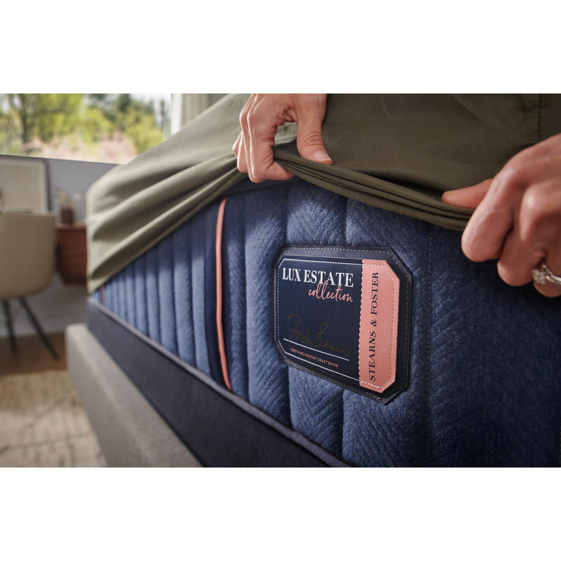  Stearns & Foster Eleanora Cushion Firm Euro Pillow Top Mattress Set (Full) IMAGE 8
