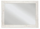 Paxberry - Bedroom Accent Mirror - Whitewash