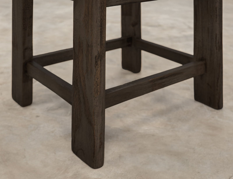 Balam - Stool - Oil Black / Green