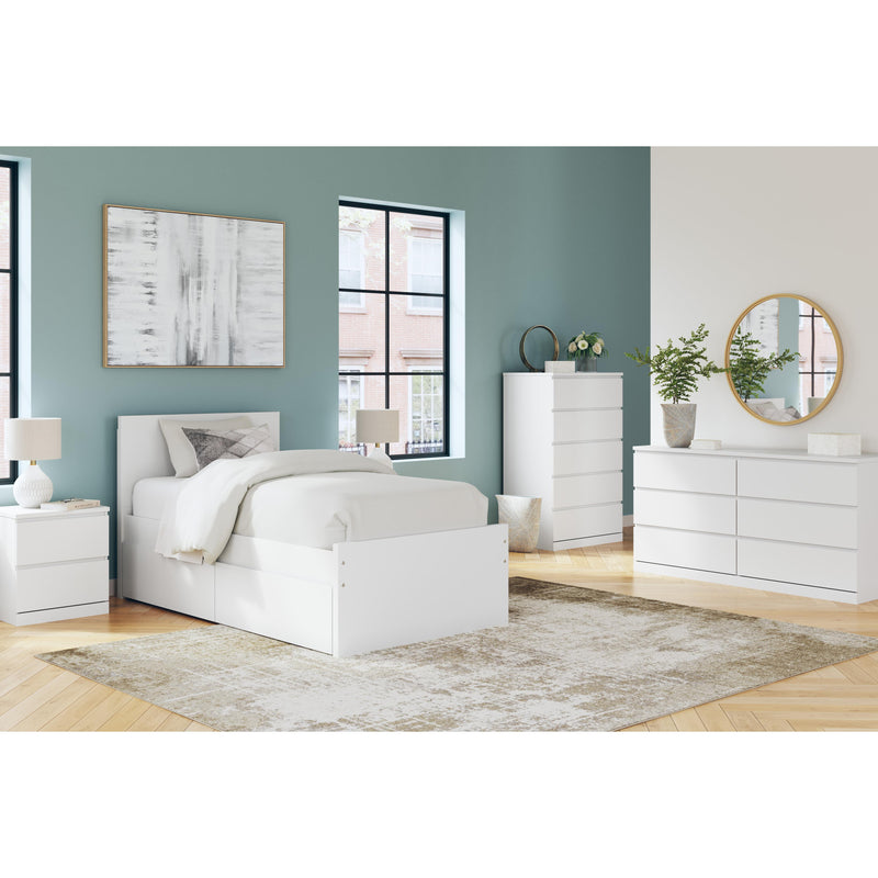 Size_Twin  -- Onita Panel Bed with Storage IMAGE 10