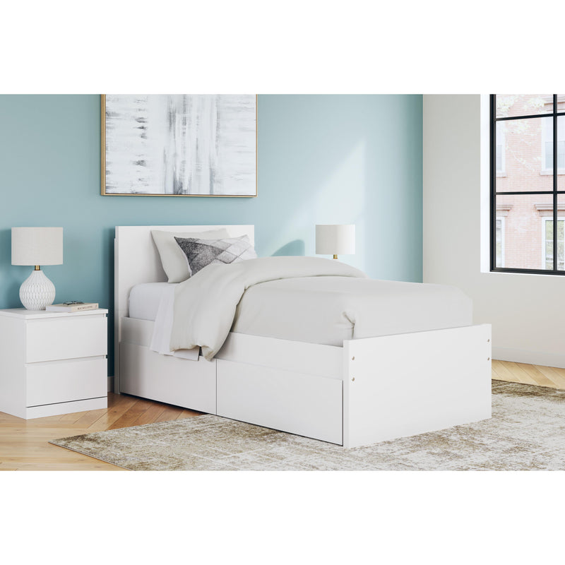  Size_Twin  -- Onita Panel Bed with Storage IMAGE 8