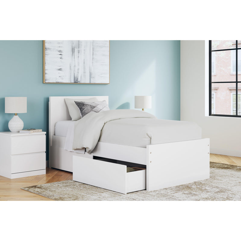  Size_Twin  -- Onita Panel Bed with Storage IMAGE 9