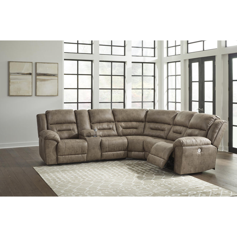 Signature Design by Ashley Ravenel 3 pc Sectional 8310601/8310677/8310675 IMAGE 3