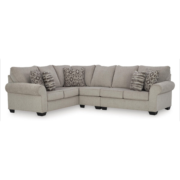 Signature Design by Ashley Claireah 3 pc Sectional 9060348/9060346/9060356 IMAGE 1