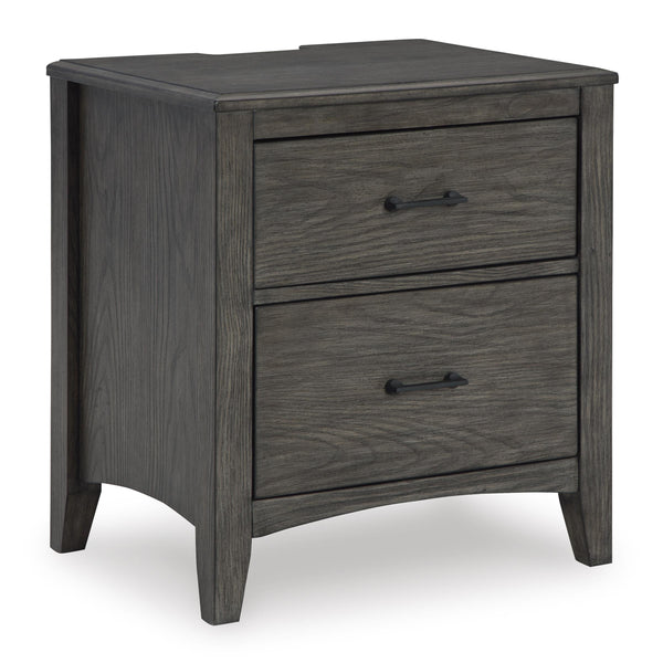 Signature Design by Ashley Montillan Nightstand B651-92 IMAGE 1