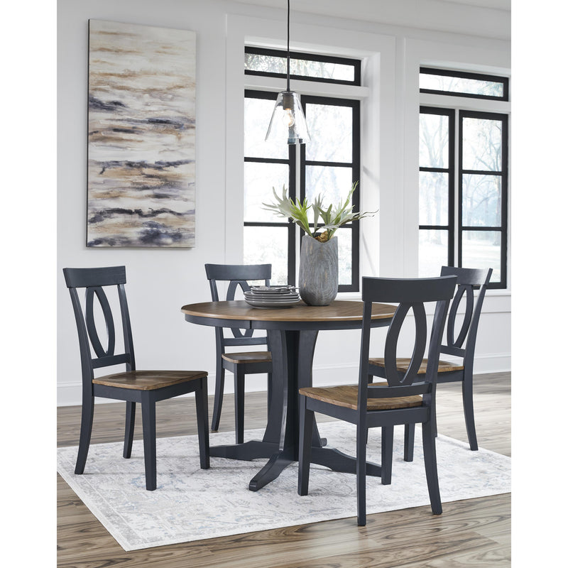 Signature Design by Ashley Round Landocken Dining Table D502-15 IMAGE 6