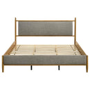 Mason - King Headboard, Footboard & Legs, Box 1 of 2 - Gray And Light Brown
