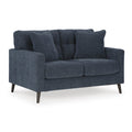  Manufacturer Color_Navy  Motion Type_Stationary  -- Bixler Stationary Fabric Loveseat IMAGE 1