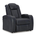  Manufacturer Color_Sapphire  -- Fyne-Dyme 3660313 Power Recliner with Adjustable Headrest IMAGE 1