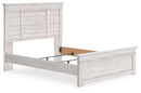 Makidern - Queen Panel Bed - Whitewash