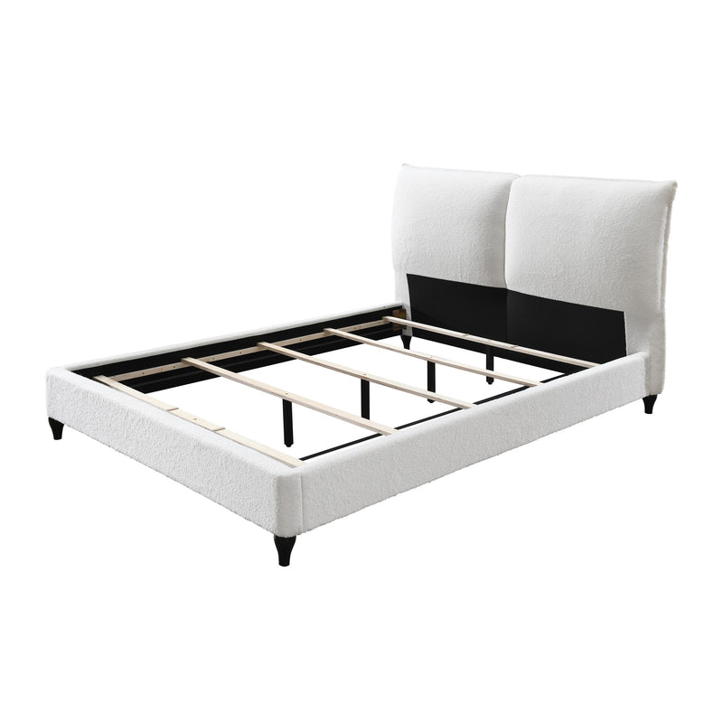 Crown Mark Jenn Queen Upholstered Panel Bed 5106-Q-HBFB/5106-KQ-RAIL/5106-Q-DECK IMAGE 3