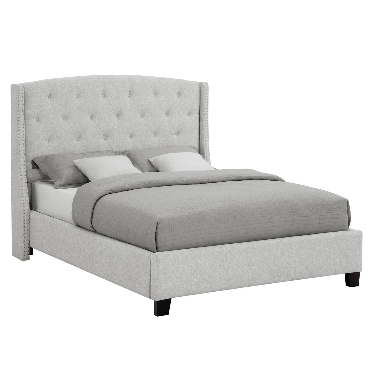 Eva Upholstered Platform Bed