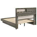 Fenwick - Queen Headboard, Box 1 of 3 - Gray Oak