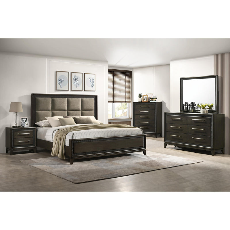 Crown Mark Saratoga Queen Panel Bed B6540-Q-FB/B6540-Q-HB/B6540-KQ-RAIL IMAGE 2