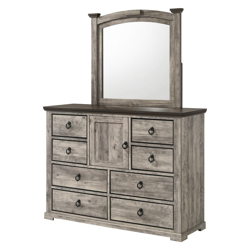 Crown Mark Ella Mae Dresser Mirror B6840-11 IMAGE 3